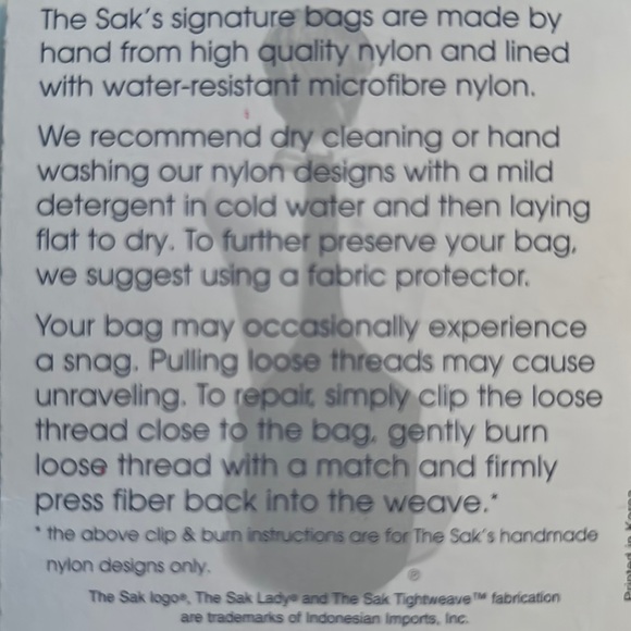 NWOT The Sak Crochet Crossbody Bag in Salmon - Picture 8 of 8